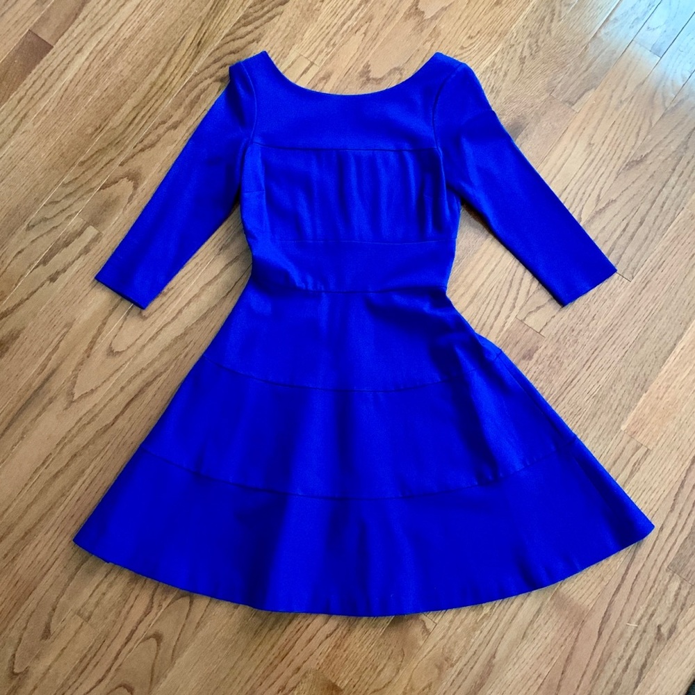 Banana Republic - Cobalt Blue Fit & Flare Dress